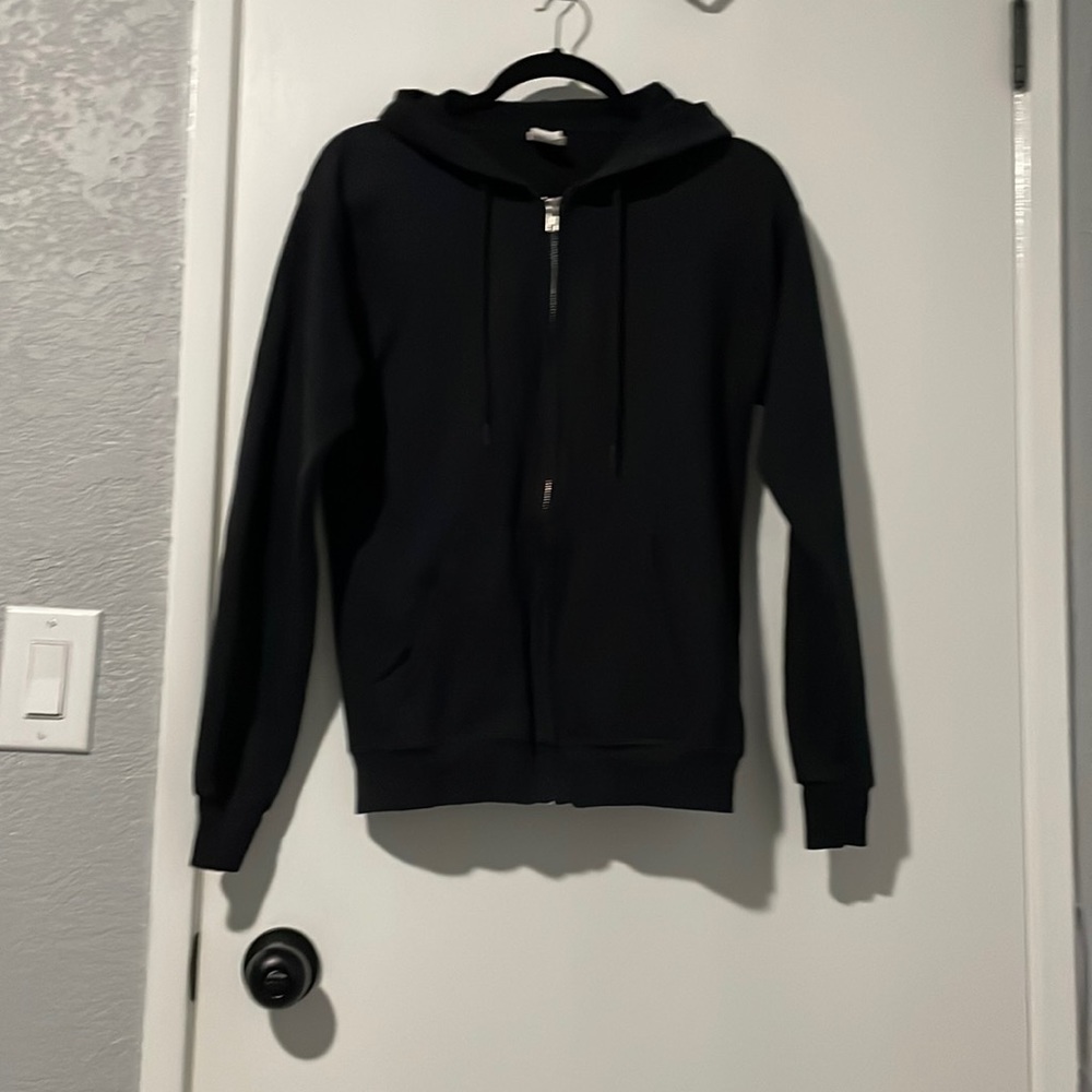 Black zip up